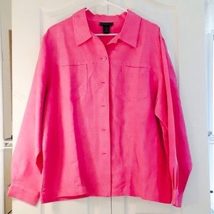 Women's Beautiful Demask Top/Light Jacket 1X